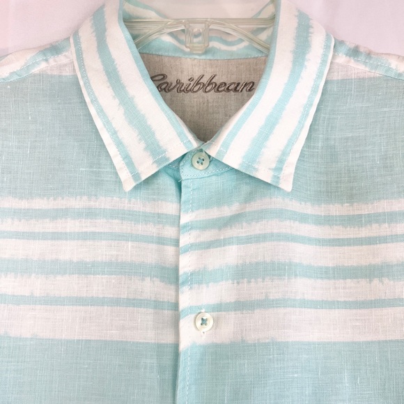 Caribbean Bottom Down T-shirt for Man - Picture 6 of 12